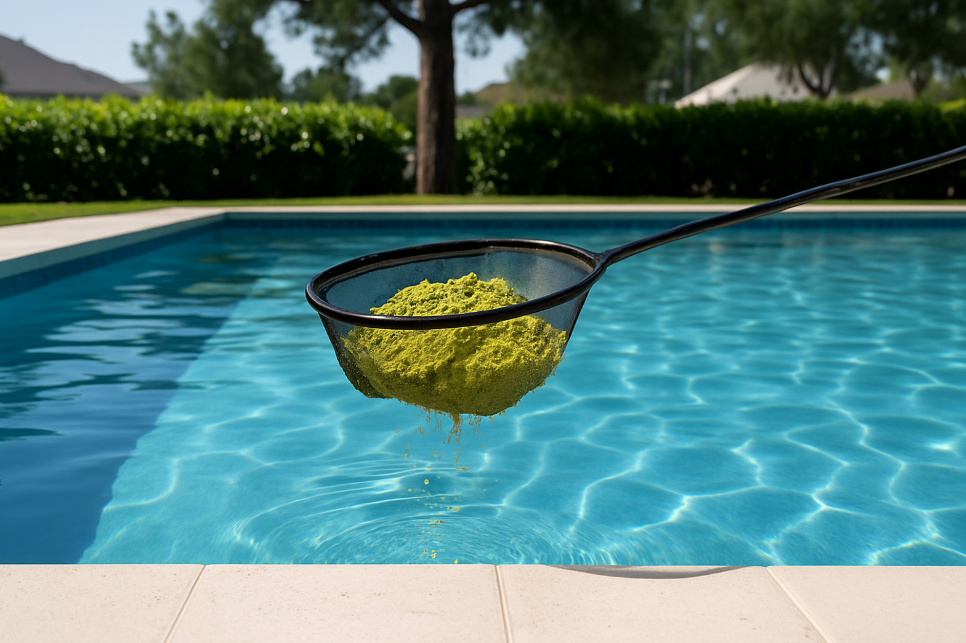 How to Remove Pollen From Pool