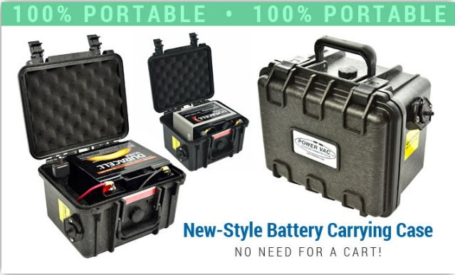 Portable battery w/built in fuse - 012-d
