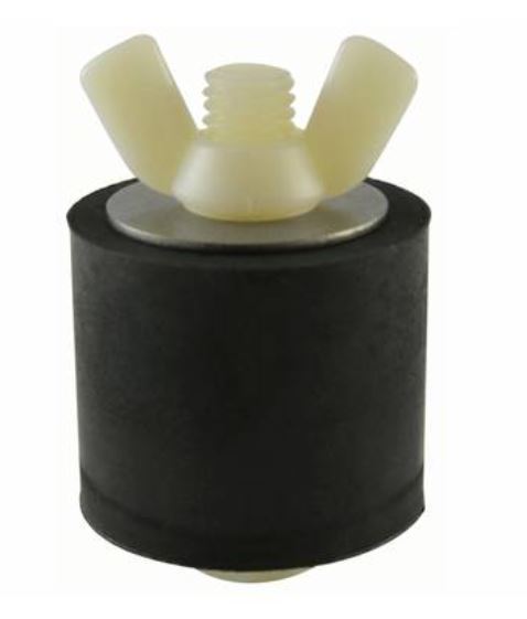 Nylon closed plug (1.5' pipe) - 145n