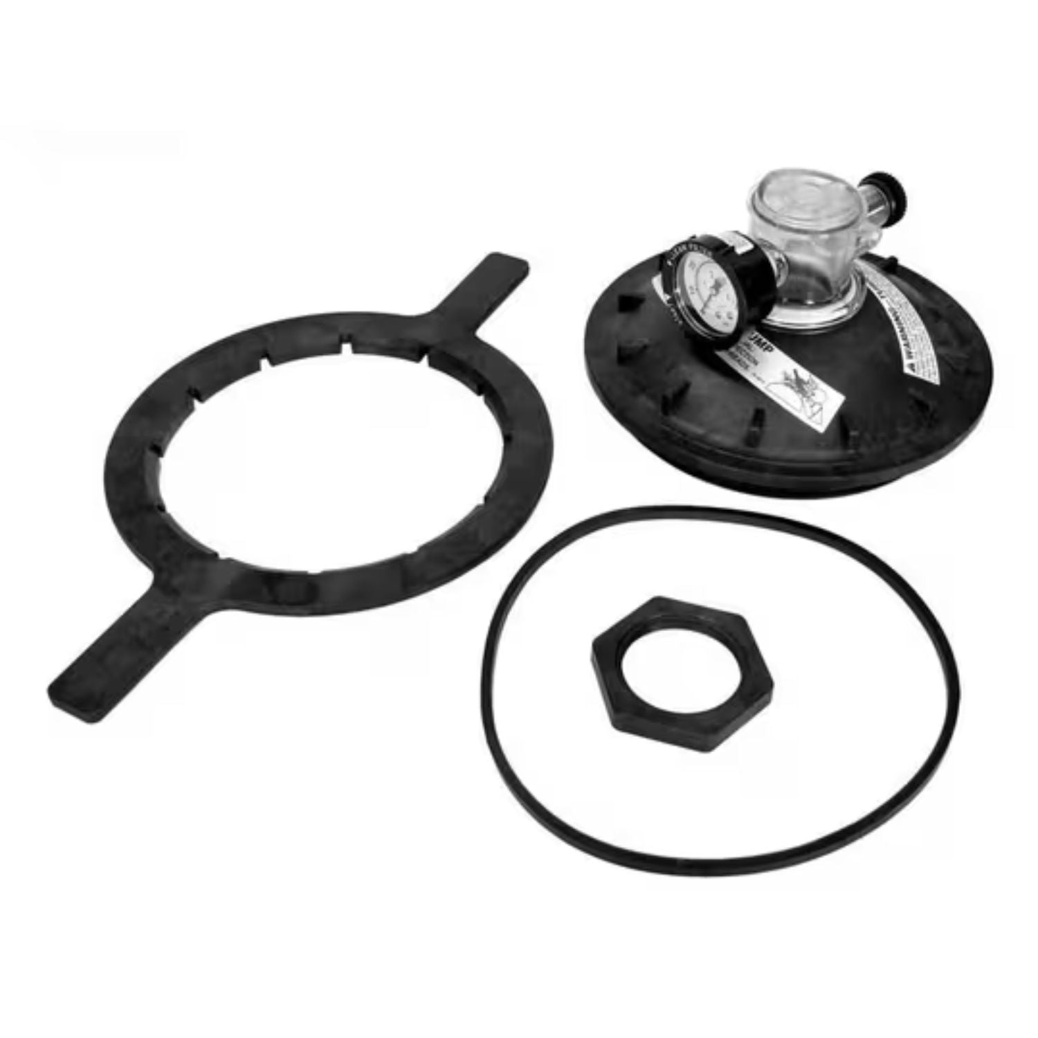 Pentair kit closure 8.5' butt thrd black - 154856