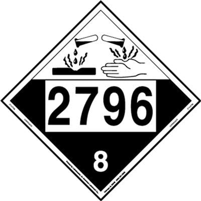 SULFURIC ACID GL UN 2796 CLASS 8 PG II- ACID S