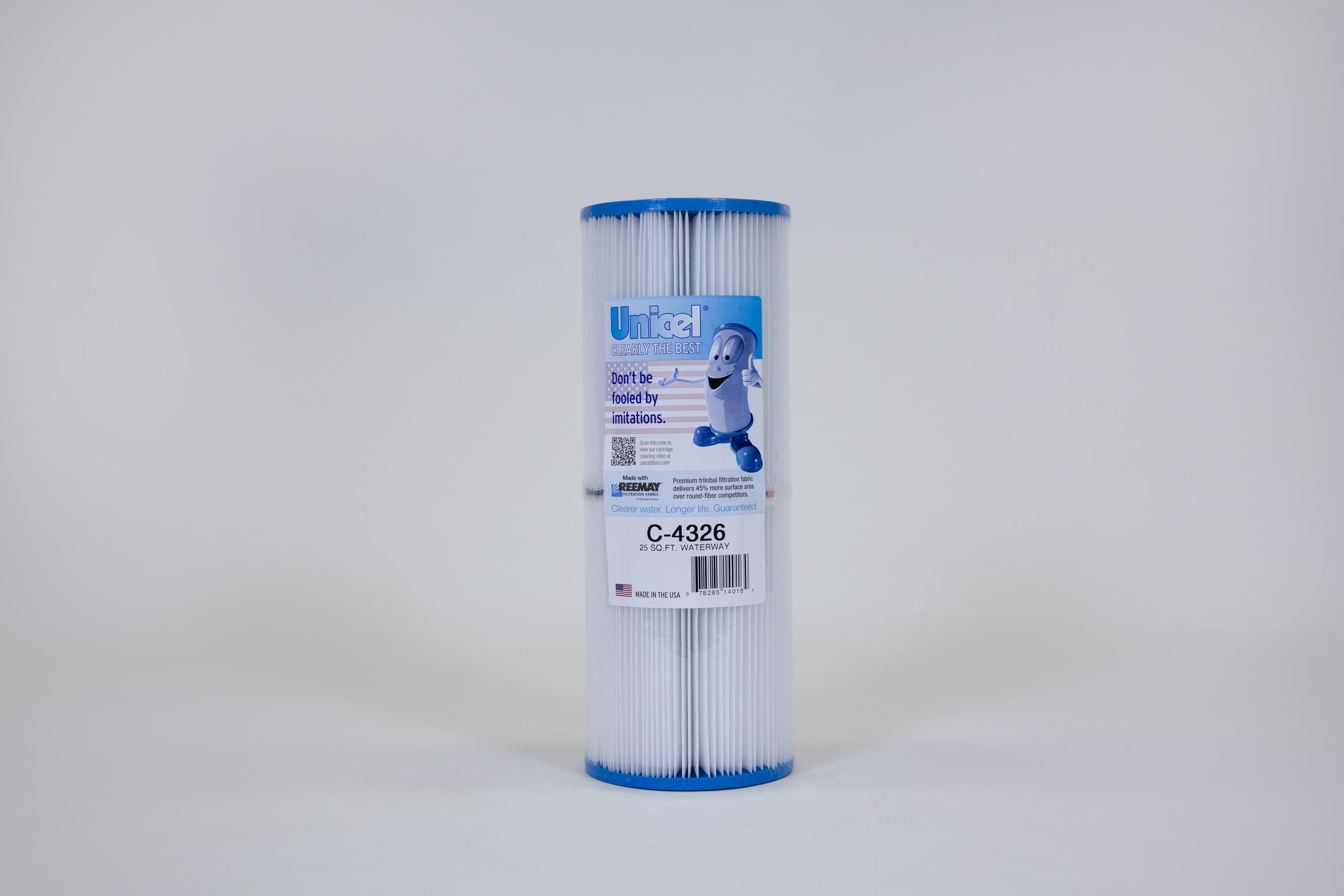 Unicel waterway repl.Cart 25 sq.Ft - c-4326