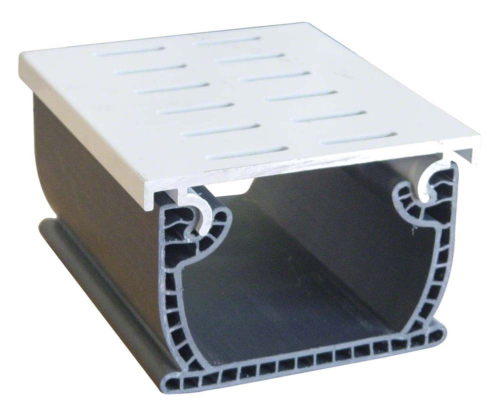 Flowmaster 3 comercial deck drain-white - fm3w