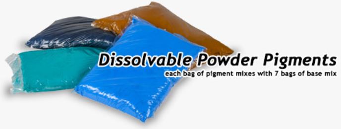 Powdered color pack midnight blue - midnight blue color pack
