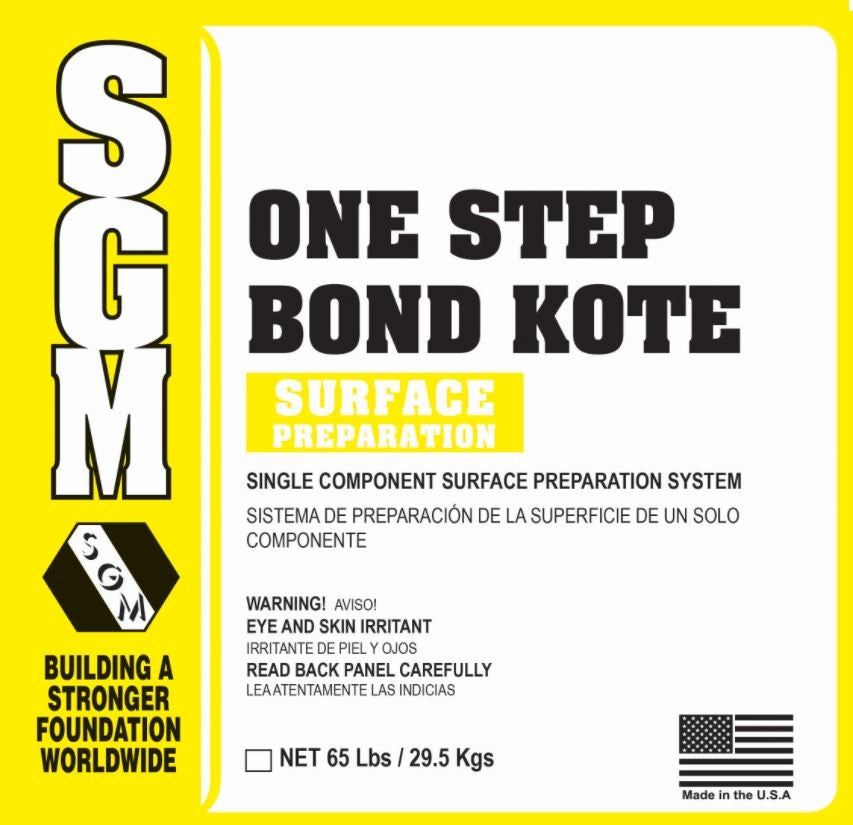 SGM ONE STEP BOND KOTE 65 LBS.- ONE STEP BOND KOTE POWDER