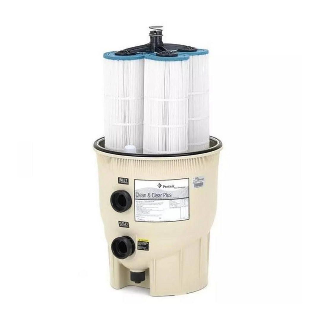 Pentair - EC-160332 Clean & Clear Plus 520 sq. ft. Cartridge Pool Filter - Limited Warranty