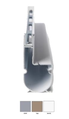 Streamline drain 8' - gray - QP-7201G