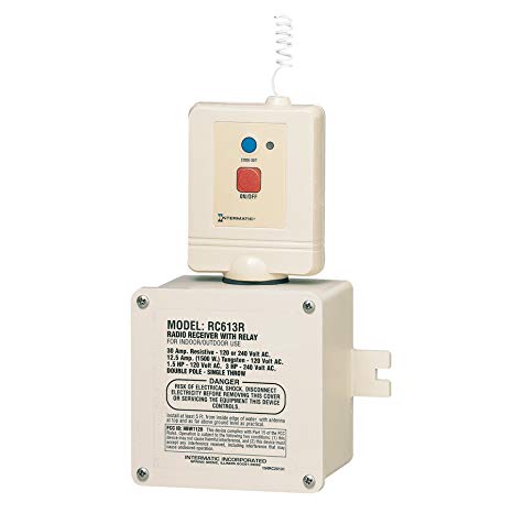 Intermatic heavy duty receiver & relay - rc613r