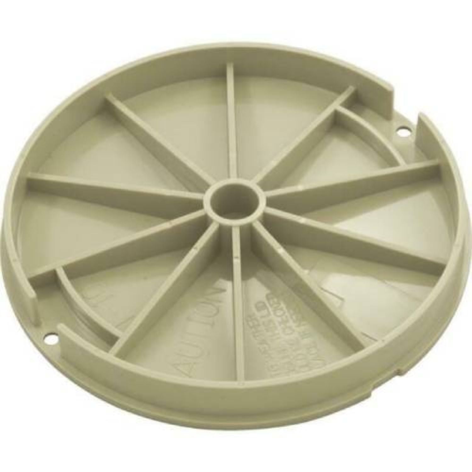 Pentair autofill lid w/ screws- almond - t10b