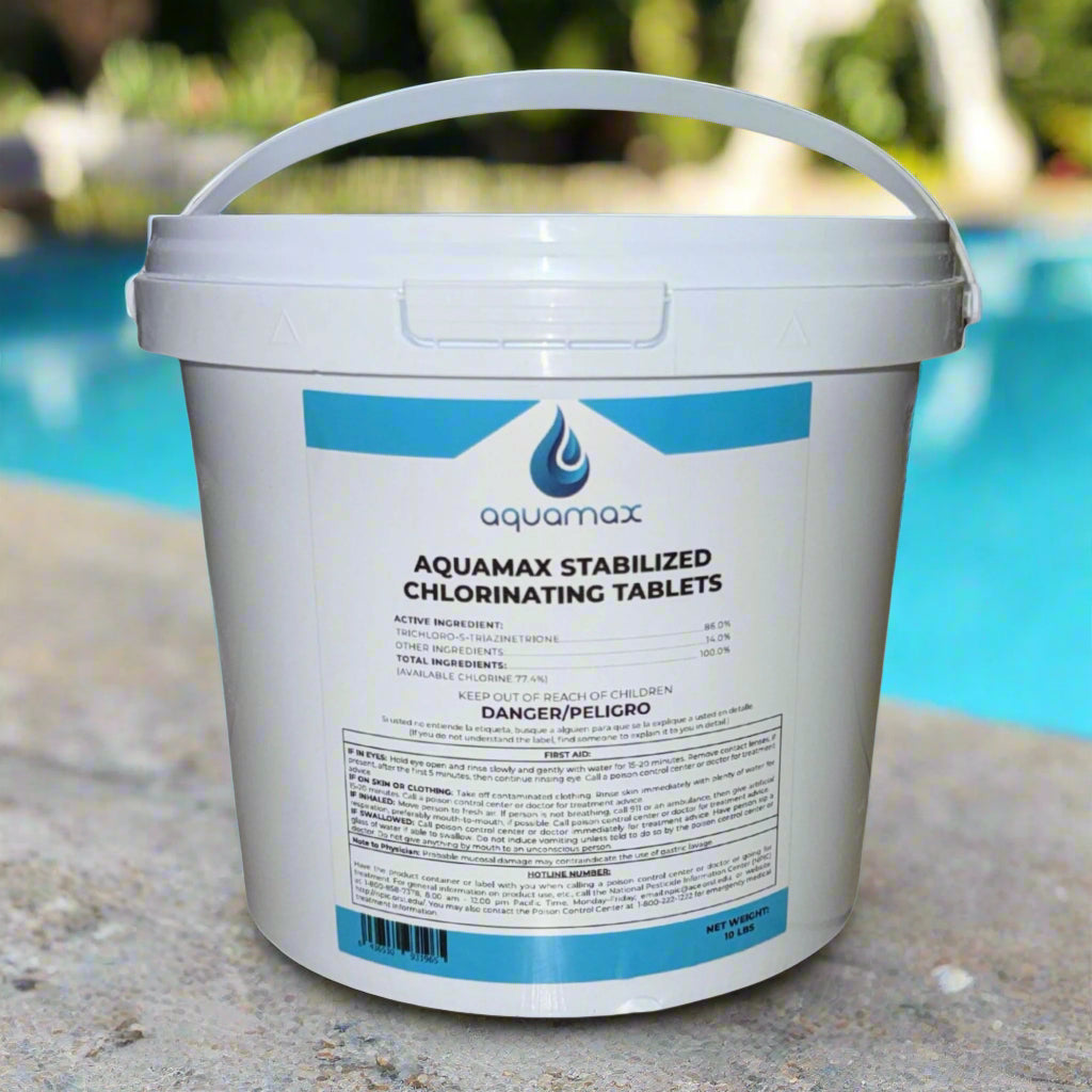 Aquamax chlorinating tablets 10 lb - TABS10