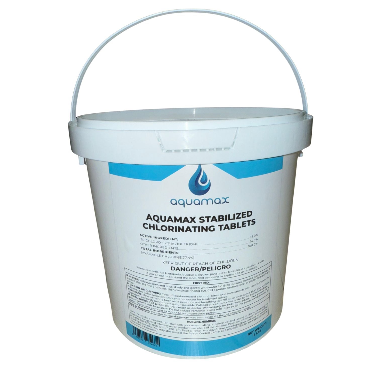 Aquamax chlorinating tablets 5 lb - TABS5