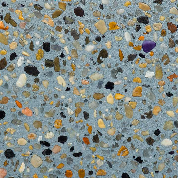 Florida stucco tahoe blue pebble 80 lb - tahoe blue pebble