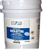 Usp hydraulic cement 50 lbs (white) - usp-220w 50 lbs