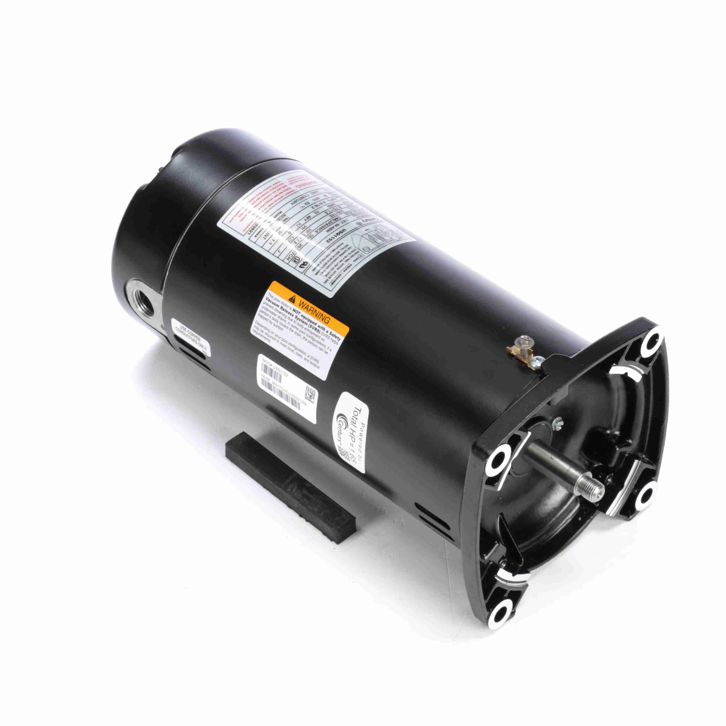 Century square flange motor 1.5 hp - USQ1152