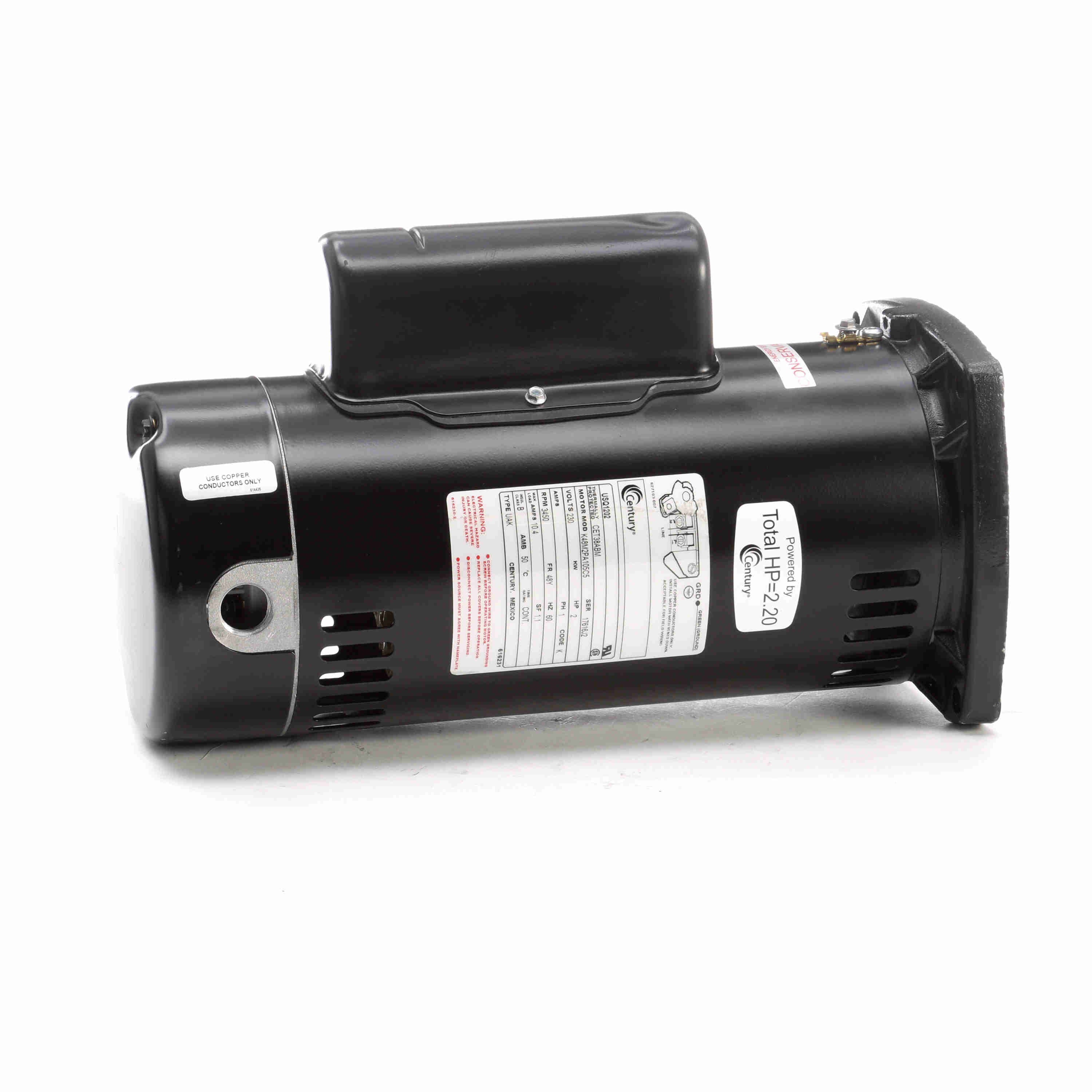 Century square flange motor 2 hp - USQ1202