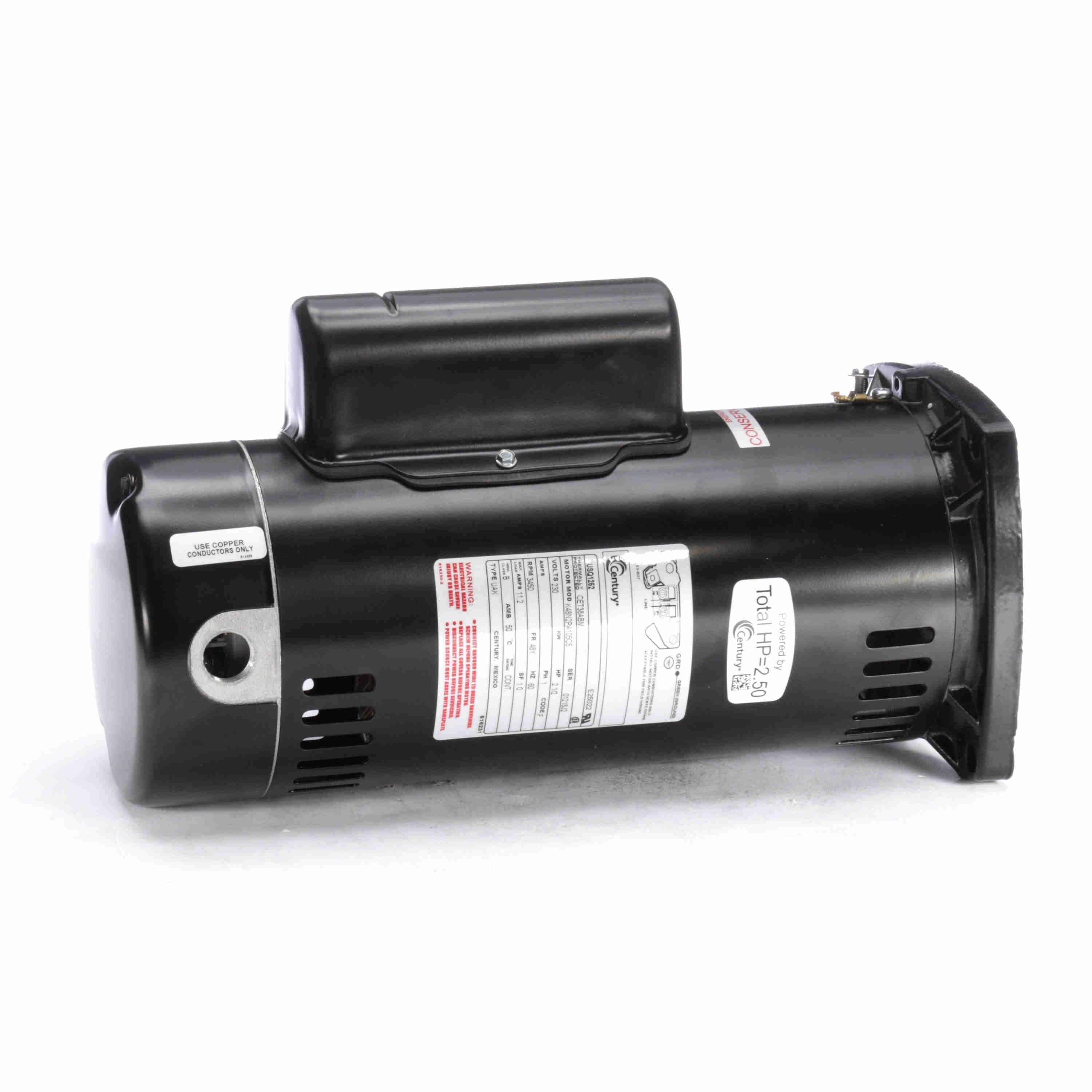 Century square flange motor 2.5 hp - USQ1252