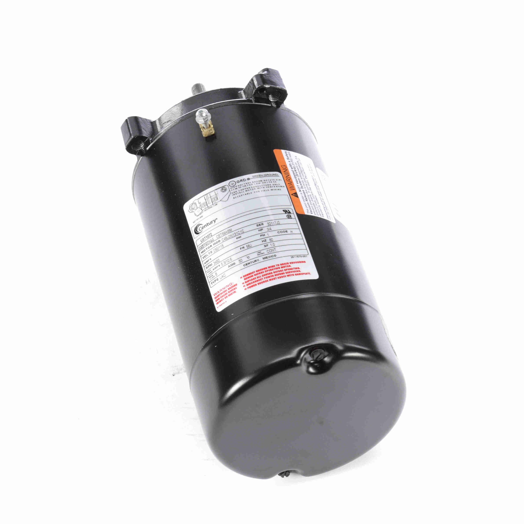 Century round flange motor 3/4 hp - UST1072