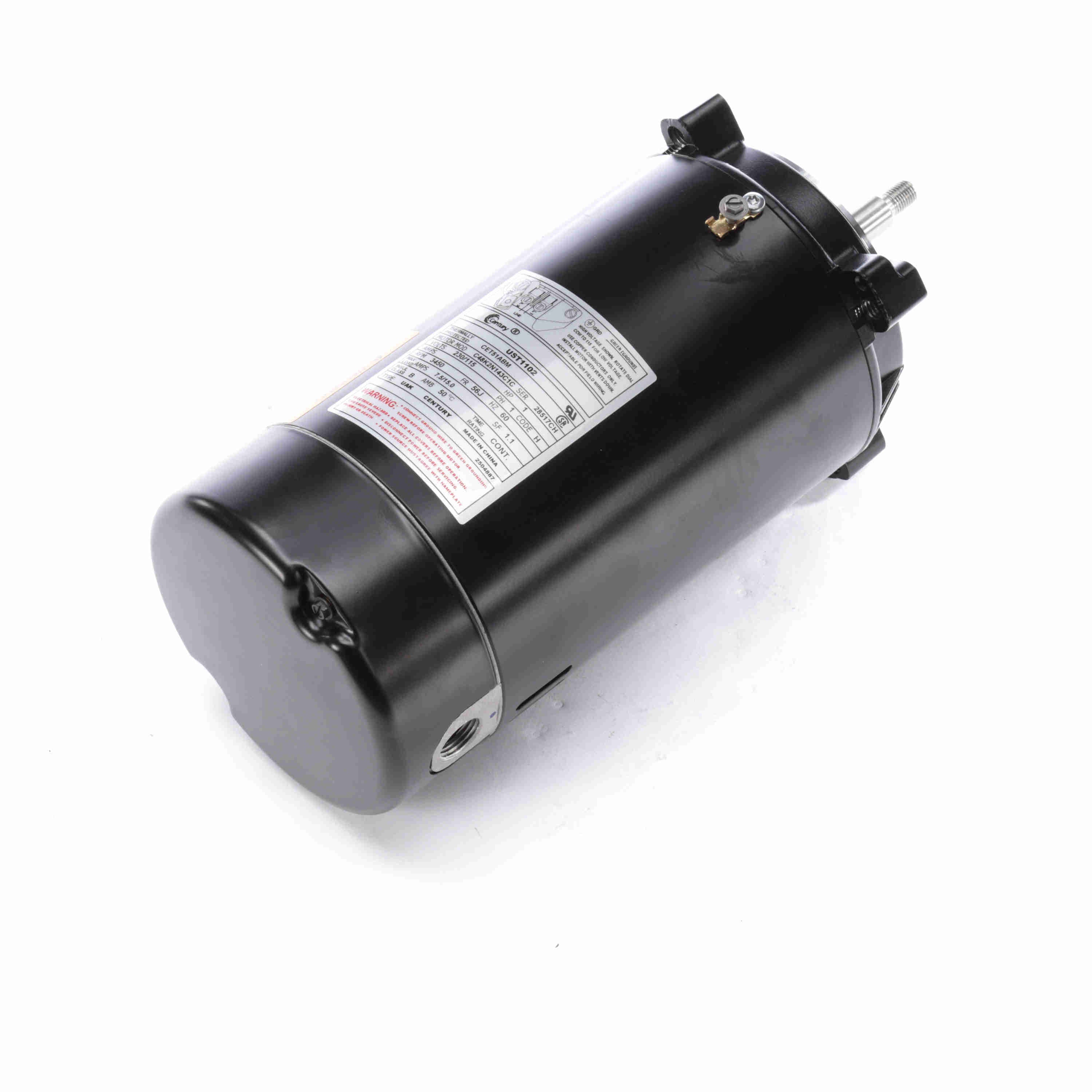 Century round flange motor 1 hp - UST1102